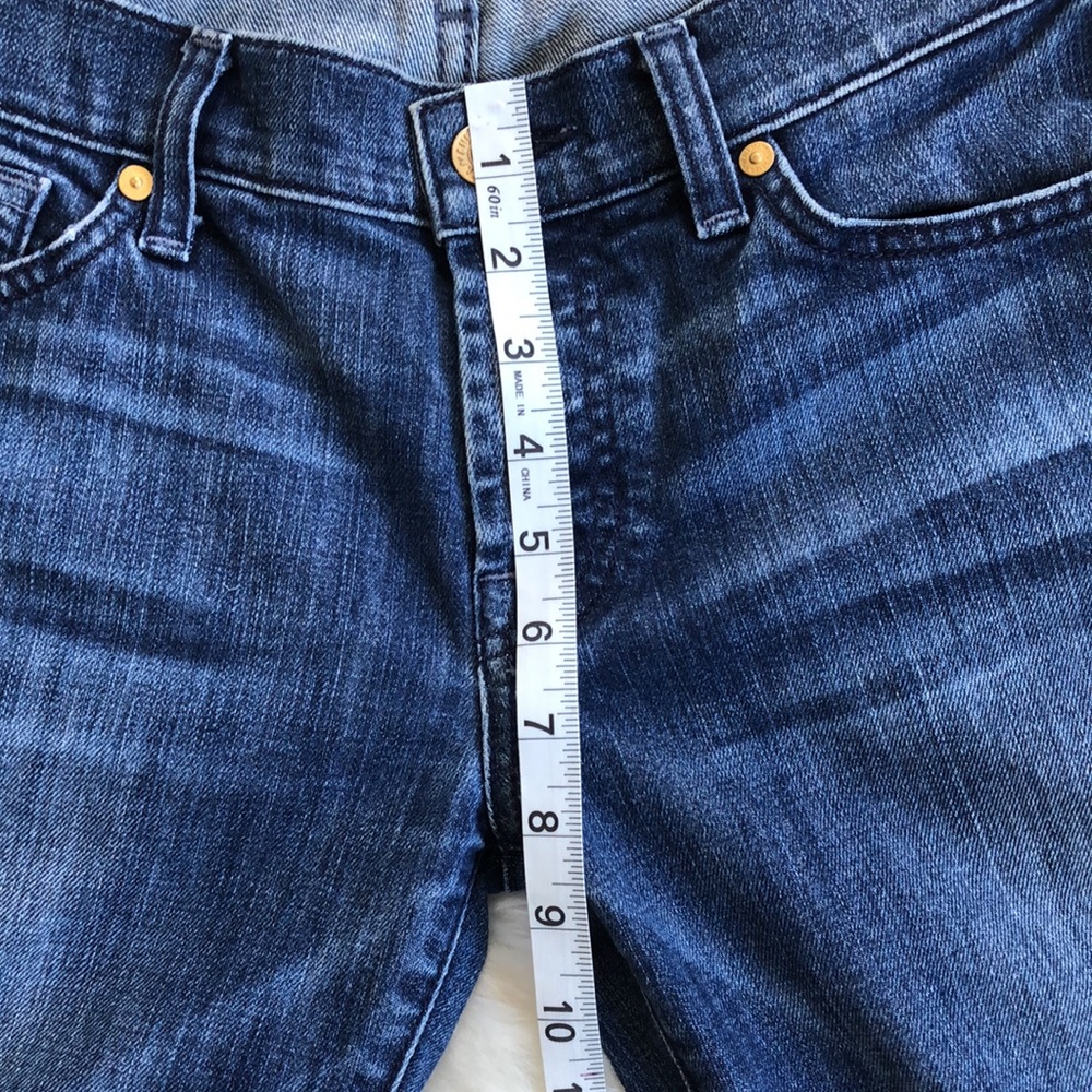 7 For All Mankind Josefina Skinny Boyfriend Size 26 - Picture 9 of 11